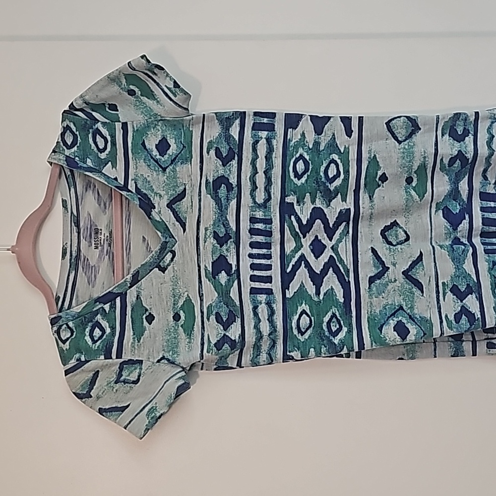 Aztec V Neck Top